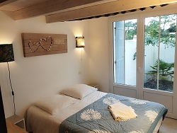 Chambre parentale Villa - 5 (2/4 pers) - Le Clos des Pins Rivedoux